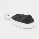 925 Silver Black Tourmaline Pendants