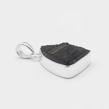 925 Silver Black Tourmaline Pendants