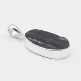 925 Silver Black Tourmaline Pendants