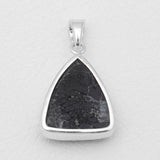 925 Silver Black Tourmaline Pendants