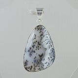 Dendritic Opal Sterling Silver Pendant