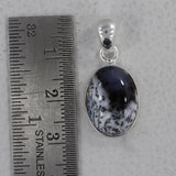 Dendritic Opal Sterling Silver Pendant