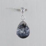 Dendritic Opal Sterling Silver Pendant