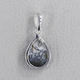 Dendritic Opal Sterling Silver Pendant