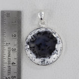 Dendritic Opal Sterling Silver Pendant