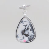 Handmade Dendritic Opal Silver Pendants