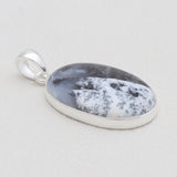 Handmade Dendritic Opal Silver Pendants