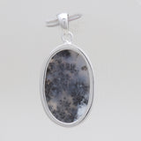 Handmade Dendritic Opal Silver Pendants