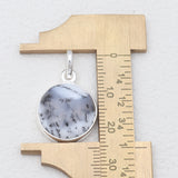 925 Sterling Silver Dendritic Opal Pendants