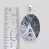 Handmade Dendritic Opal Silver Pendants