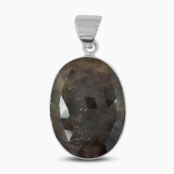 925 Silver Multi Sapphire Pendants