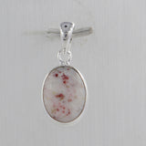 Pink Thulite Sterling Silver Pendant