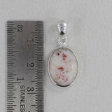 Pink Thulite Sterling Silver Pendant