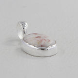 Pink Thulite Sterling Silver Pendant