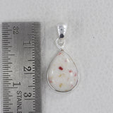 Pink Thulite Sterling Silver Pendant