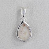 Pink Thulite Sterling Silver Pendant