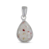 Pink Thulite Sterling Silver Pendant