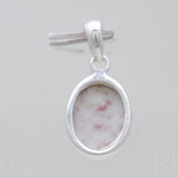 925 Sterling Silver Pink Thulite Pendants