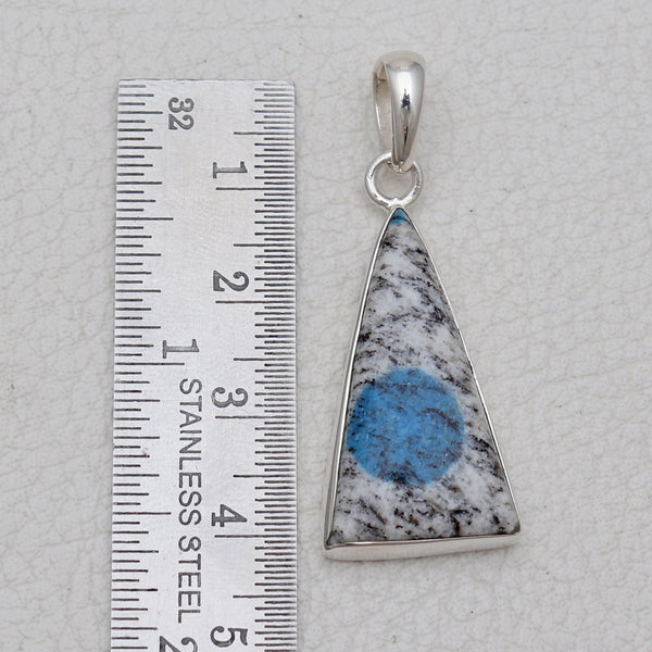 Natural K2 Jasper Silver Pendants