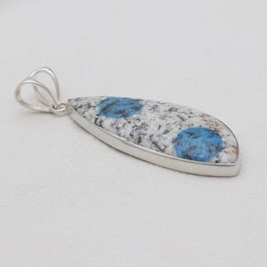 Natural K2 Jasper Silver Pendants