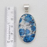 Natural K2 Jasper Silver Pendants