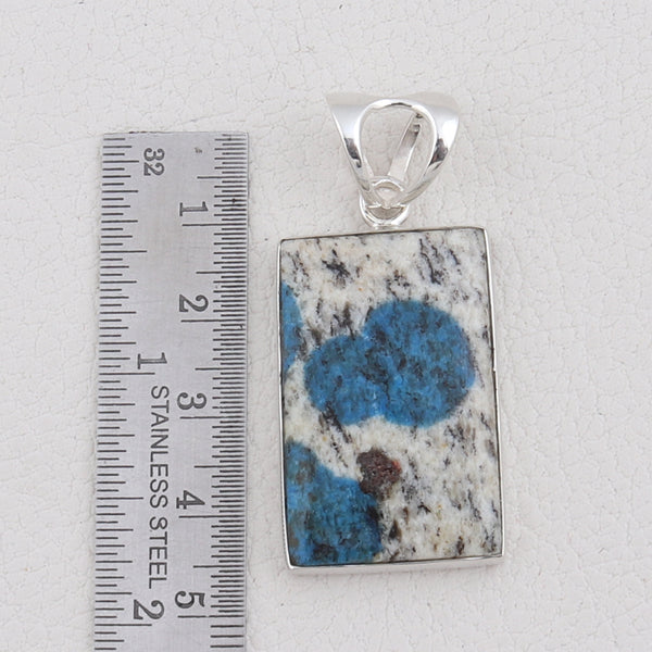 925 Sterling Silver K2 Jasper Pendants