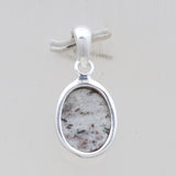 Raw Astrophyllite Silver Pendants