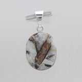 925 Silver Raw Astrophyllite Pendants