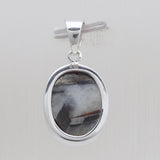 925 Silver Raw Astrophyllite Pendants