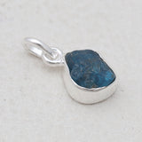 925 Sterling Silver Neon Apatite Pendants