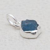 925 Sterling Silver Neon Apatite Pendants