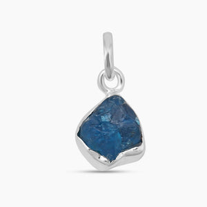925 Sterling Silver Neon Apatite Pendants