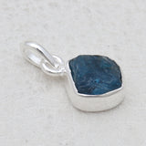 925 Sterling Silver Neon Apatite Pendants
