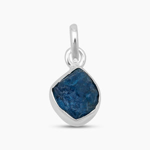 925 Sterling Silver Neon Apatite Pendants