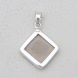 Natural Russian Dendritic Silver Pendants