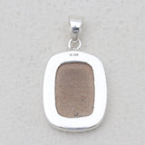Natural Russian Dendritic Silver Pendants