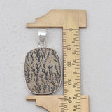Natural Russian Dendritic Silver Pendants