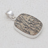 Natural Russian Dendritic Silver Pendants