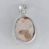 Vanadinite Druse Silver Pendant