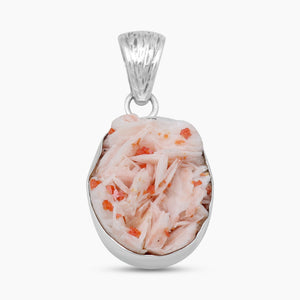 Vanadinite Druse Silver Pendants