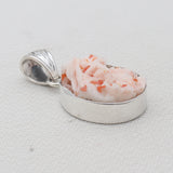 Vanadinite Druse Silver Pendants