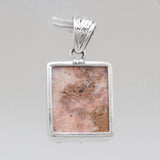 Vanadinite Druse Silver Pendants