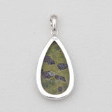 Tasmania Serpentine Silver Pendants
