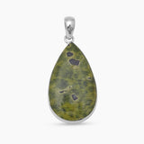 Tasmania Serpentine Silver Pendants