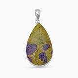 Tasmania Serpentine Silver Pendants