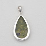 Tasmania Serpentine Silver Pendants