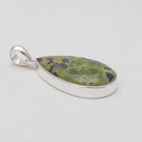 Tasmanian Serpentine Silver Pendants