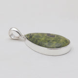 Tasmanian Serpentine Silver Pendants