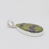 Tasmanian Serpentine Silver Pendants