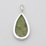 Tasmanian Serpentine Silver Pendants